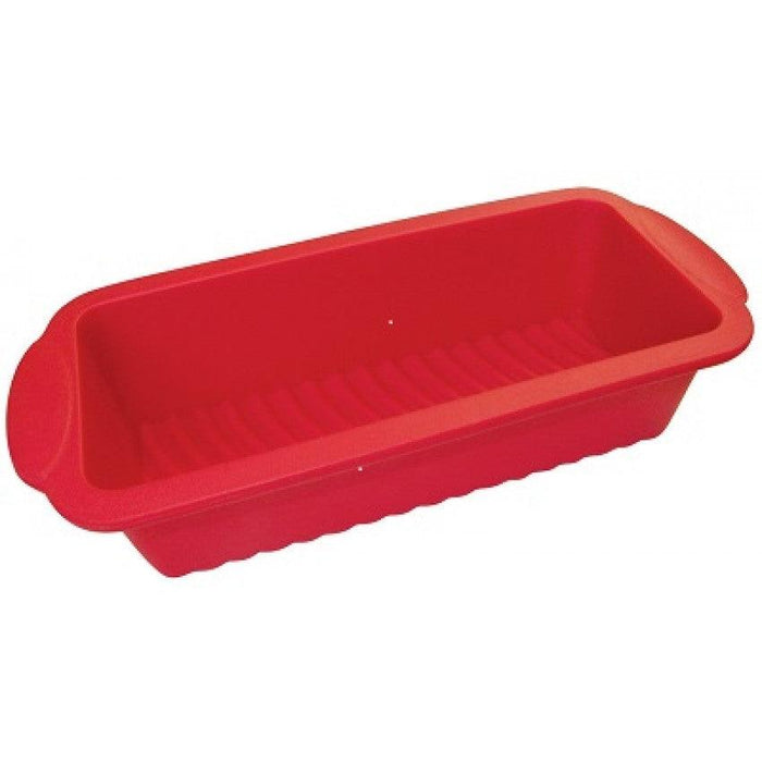 La Patisserie CS-F-LO 9" x 5" Red Silicone Bread Pan - Nella Online