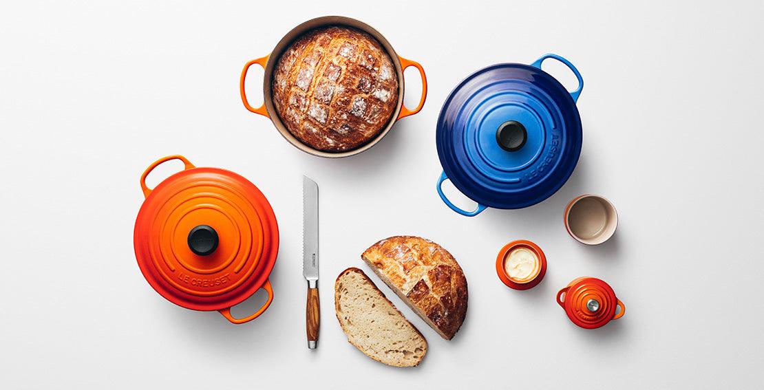 Le Creuset LS2501-182 1.8 L French / Dutch Oven - Flame - Nella Online