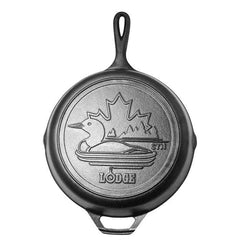 Lodge L8SK3LNCN 10.25" Cast Iron Skillet with Loon Scene