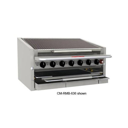 MagiKitchn 60" Countertop Radiant Gas Charbroiler - CM-RMB-660 - Nella Online