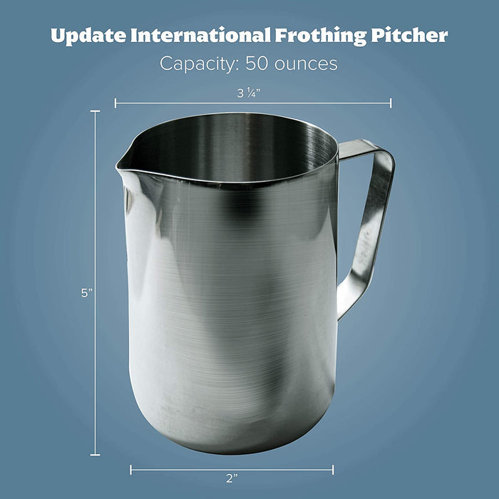 Update International ‎EP-50 50 Oz. Stainless Steel Frothing Pitcher