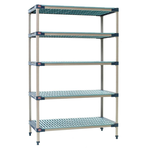 MetroMax 74" x 48" Polymer Louvered Shelf Kit - 5X557G4 - Nella Online