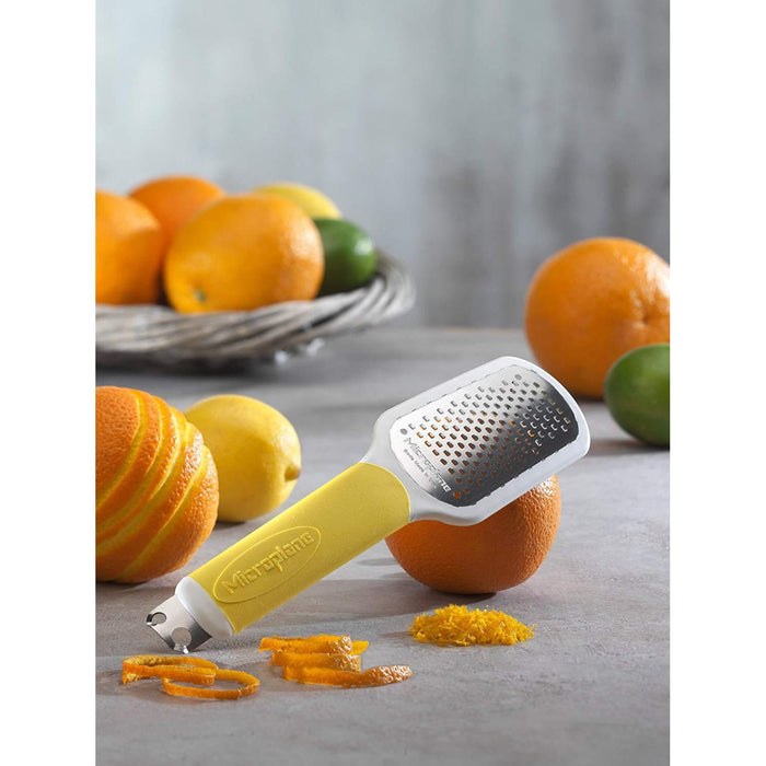 Microplane 47520 4.5" Combination Zester - Yellow