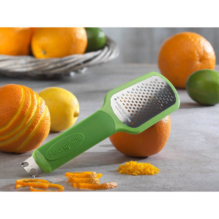 Microplane 47520 4.5" Combination Zester - Green