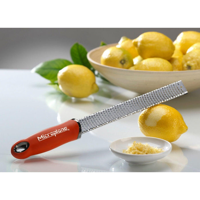 Microplane 46120 8" Premium Classic Series Zester/Grater - Red
