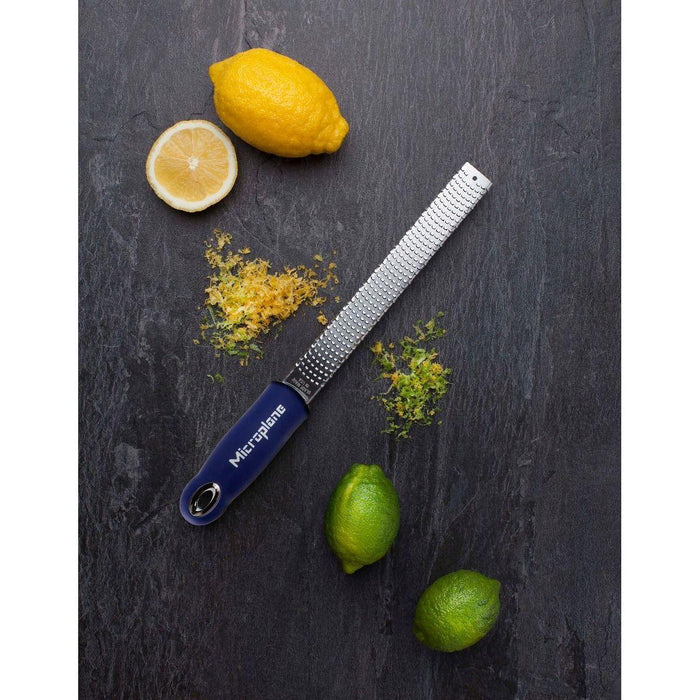 Microplane 46201 8" Premium Classic Series Zester/Grater - Dark Blue