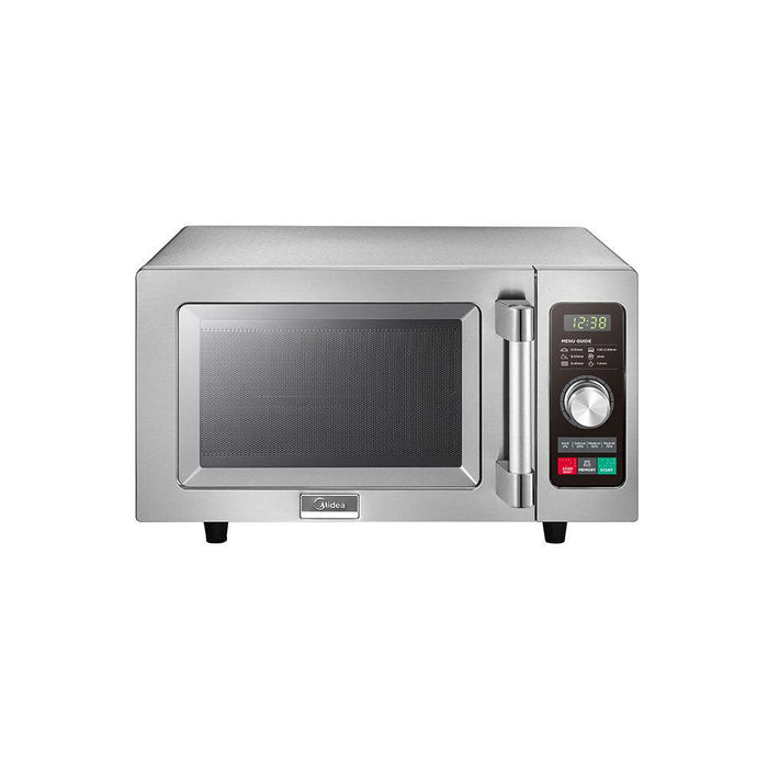 Midea 1025F2A Light-Duty Commercial Microwave Oven with Touch and Dial Controls - 1000W - Nella Online