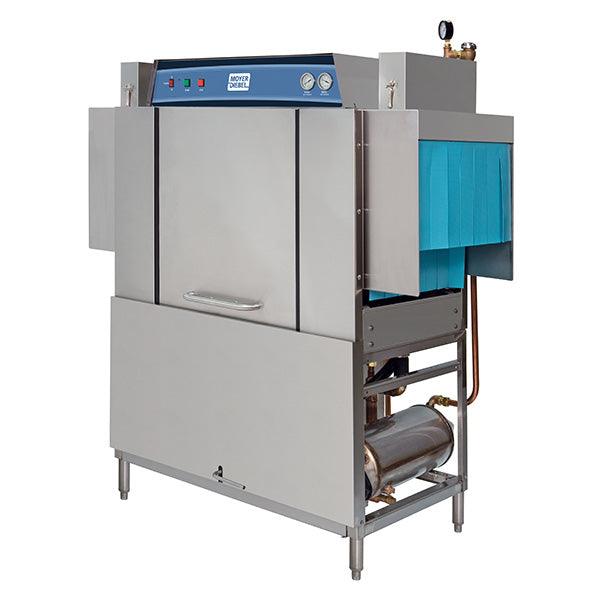 Moyer Diebel MD44 High Temperature Rack Conveyor Dishwashing Machine - 219 Racks/Hour - Nella Online