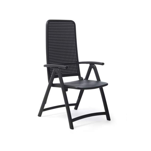 Nardi Darsena Foldable Reclining Anthracite Arm Chair - Nella Online