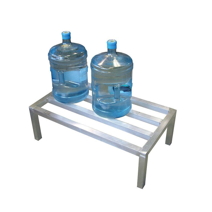 Nella 60" x 20" x 12" Aluminum Dunnage Rack - 1600 lb Capacity - 22127