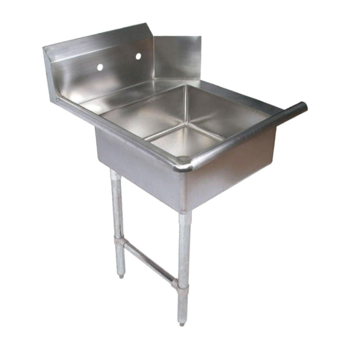 Nella 26" Left Side Soiled Dish Table with Sink - 28480