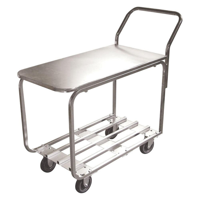Nella Stainless Steel Stock Cart with Solid Top - 31277