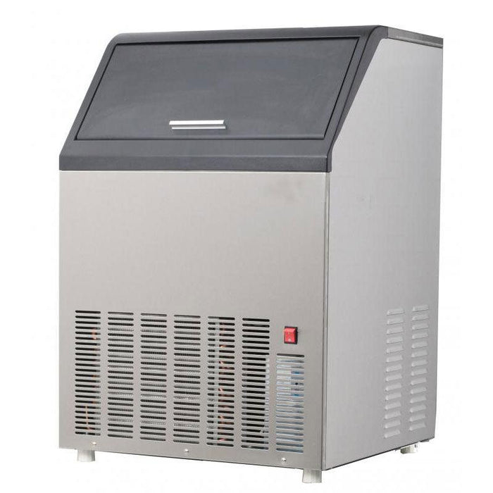 Nella 22” Water Cooled Undercounter Regular Sized Cube Ice Maker - 68 Lbs. - 37865