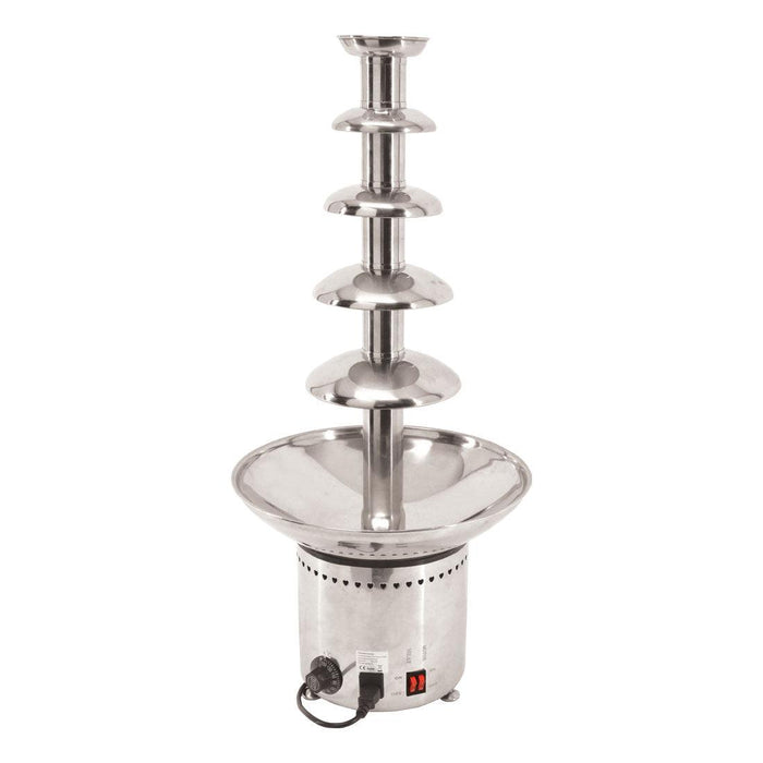 Nella 5-Tier Stainless Steel Chocolate Fountain - 40381