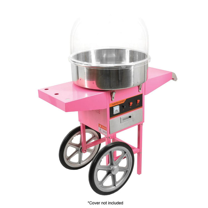 Nella Cotton Candy Machine with 20.5" Bowl and Trolley - 40383