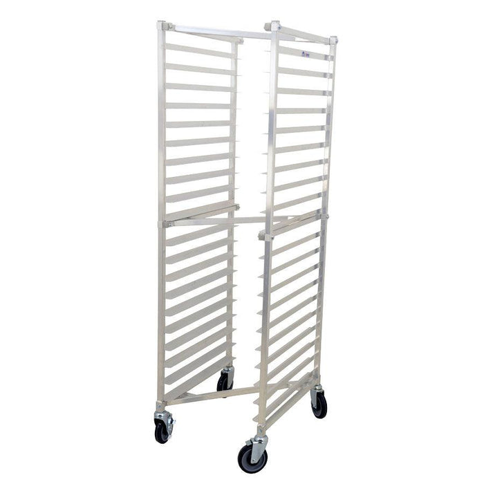 Nella 20-Tier Aluminum Cannabis Drying Rack with Square Top and Z-Frame - CANNA-43474