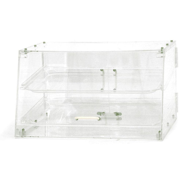 Nella Acrylic Countertop Bakery Display Case with 2 Trays - 80567
