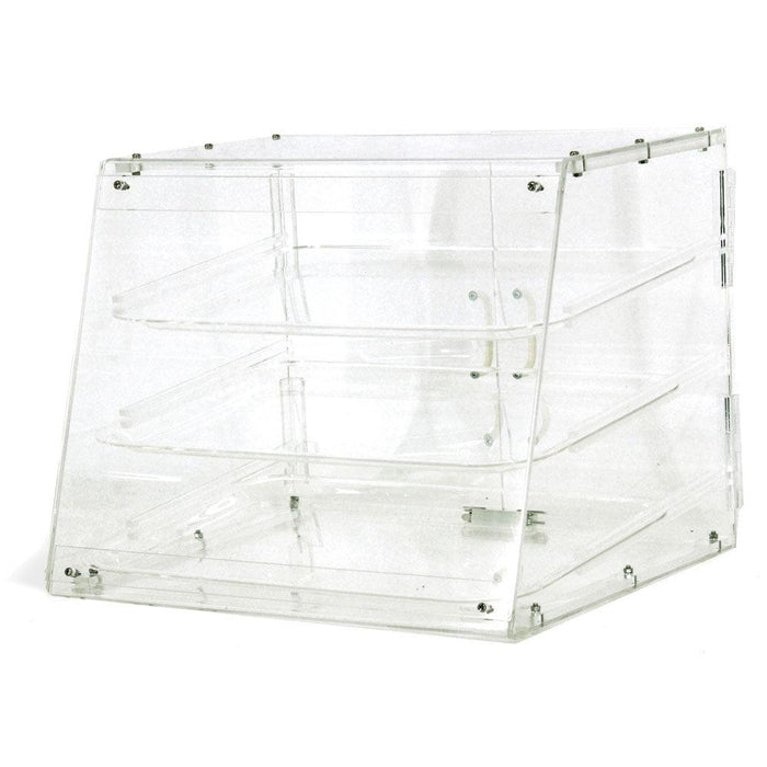 Nella Acrylic Countertop Bakery Display Case with 3 Trays - 80568