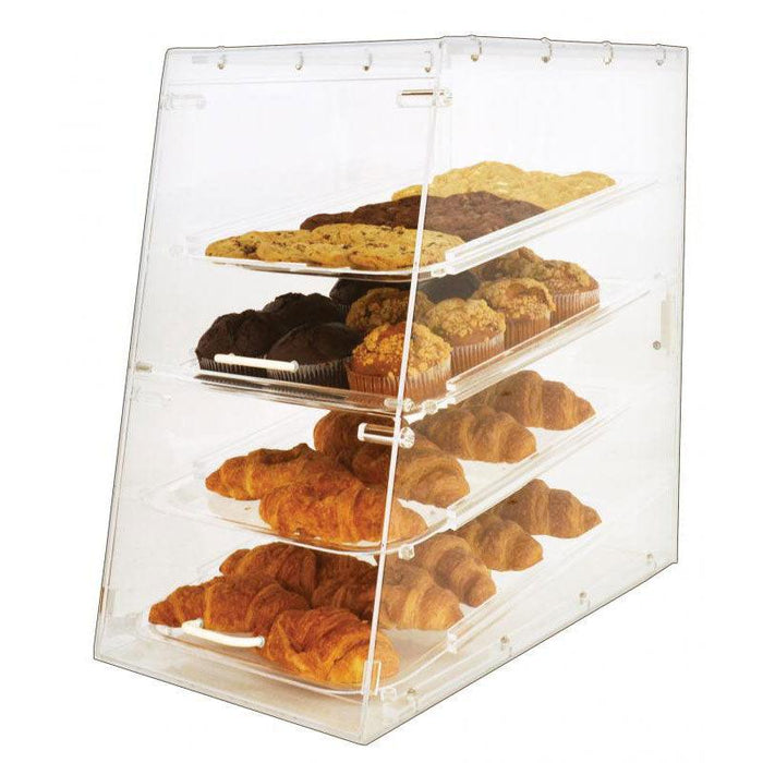 Nella Acrylic Countertop Bakery Display Case with 4 Trays - 80569