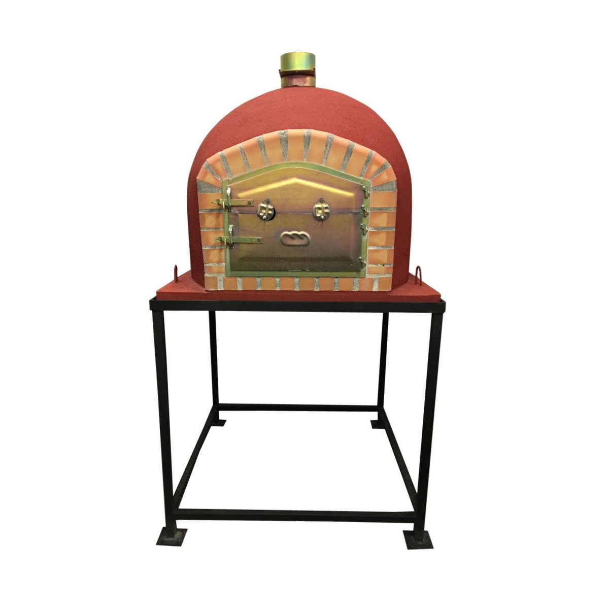 Nella Classic Brick Pizza Oven - Red — Nella Online