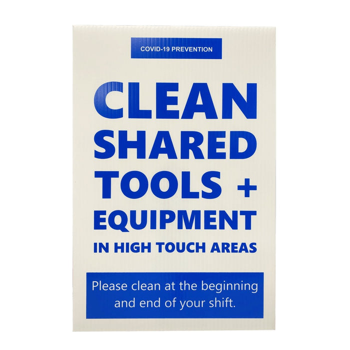 Nella 12" x 18" Covid-19 Sign - Nella Online