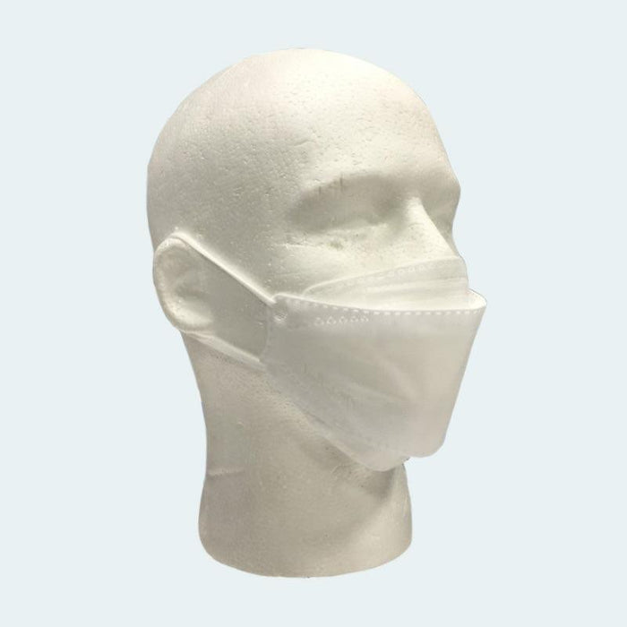4-Ply White Dust Resistant Face Mask - 6/Pack - Nella Online