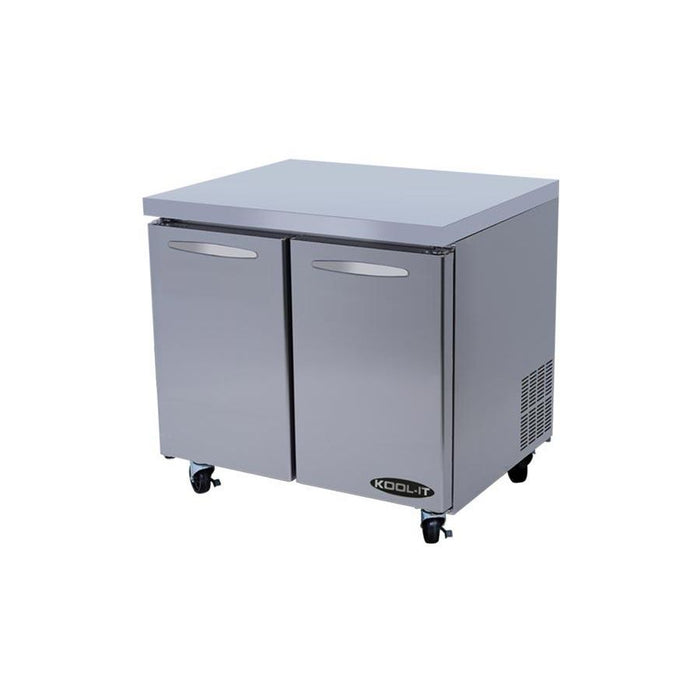 Kool-It 48" Two Door Undercounter Refrigerator - KUCR-48-2