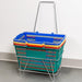 Nella 18.75" x 11.5" Red Plastic Grocery Shopping Basket - 13025 - Nella Online