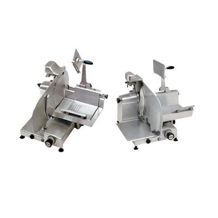 Nella 13" Horizontal Gear-Driven Meat Slicer - 0.35 hp - 13656 - Nella Online