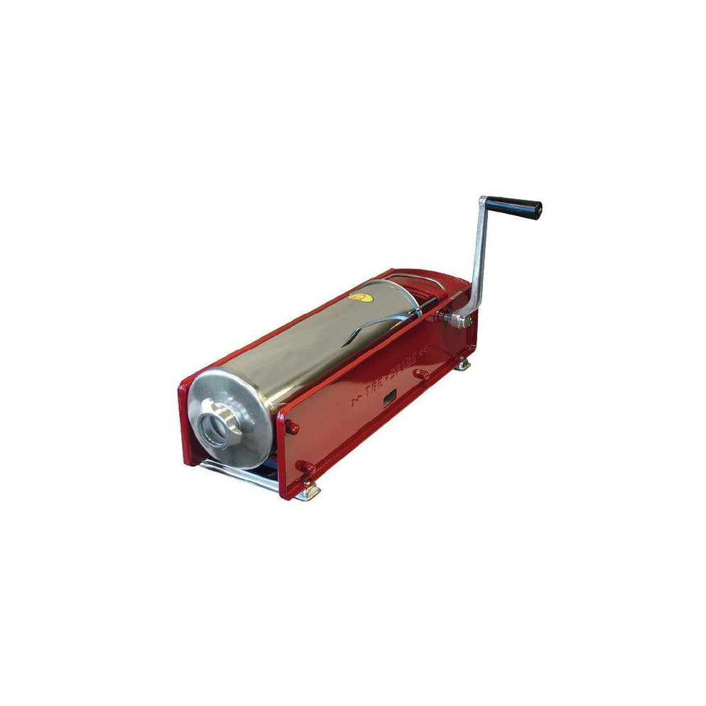 Nella 10 kg / 22 lb Manual Horizontal Sausage Stuffer in Stainless Ste
