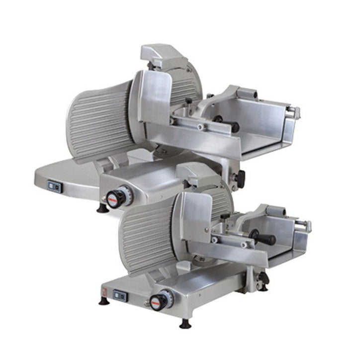 Trento 15" Manual Horizontal Gear-Driven Meat Slicer 0.40 hp - 38915