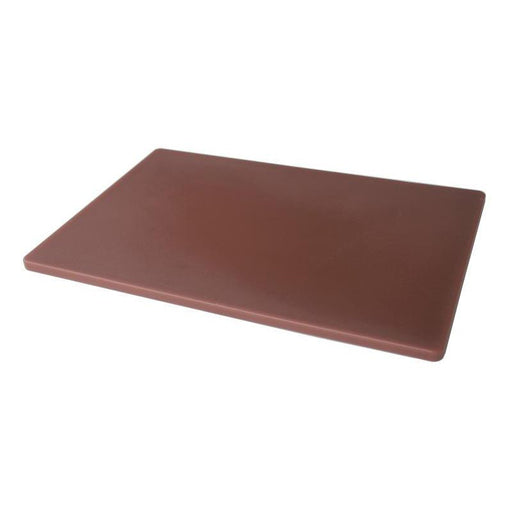 Nella 18" x 24" x 0.5" Pre-Cut Rigid Cutting Board - Brown - 41211 - Nella Online