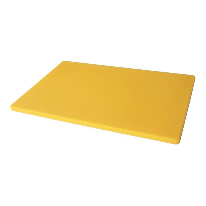 Nella 18" x 24" x 0.5" Pre-Cut Rigid Cutting Board - Yellow - 41213 - Nella Online