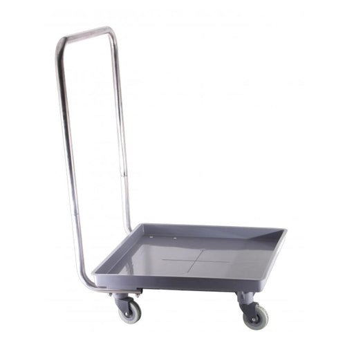 Nella 132 Lbs. Capacity Polypropylene Dish Rack Dolly with Stainless Steel Handle - 43505 - Nella Online