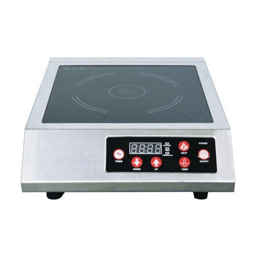 Nella 11" x 11" Stainless Steel Commercial Countertop Induction Cooker 1.8 kW, 120V - 44415 - Nella Online