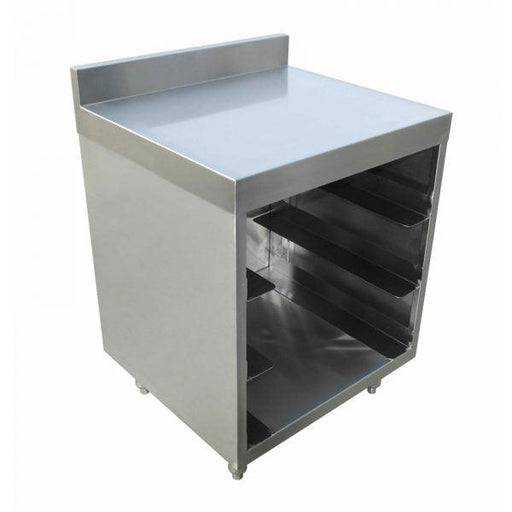 Nella 23" x 33" Smooth Top Stainless Steel Underbar Glass Rack Storage Unit - 44595 - Nella Online