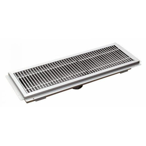 Nella 12" x 72" Floor Trough with Stainless Steel Grating - 44611 - Nella Online