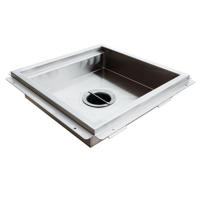 Nella 18" x 18" Stainless Steel Floor Drain with Grating Bar - 44612 - Nella Online