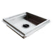 Nella 18" x 18" Stainless Steel Floor Drain with Grating Bar - 44612 - Nella Online