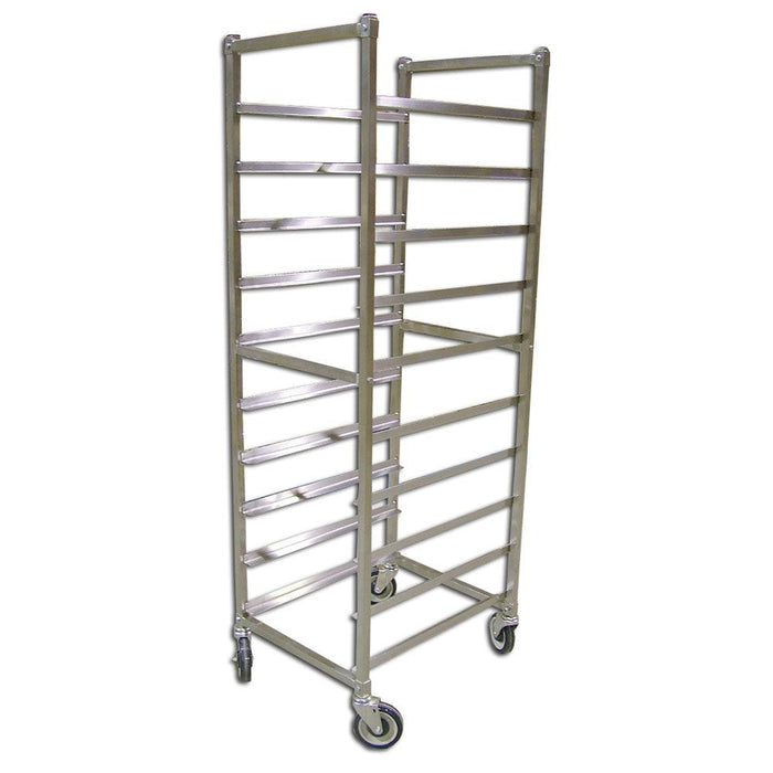 Nella 10-Slide Stainless Steel Pan Rack / Bun Tray Rack with Square Top - 23833 - Nella Online
