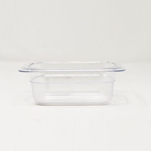 Nella 1/9 Size Clear Polycarbonate Food Pan 2.5" Deep - 80043 - Nella Online
