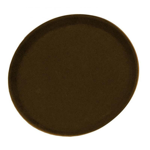 Winco 14-Inch Cork Tray – Black/Brown Serving Tray For Kitchen Or Dining