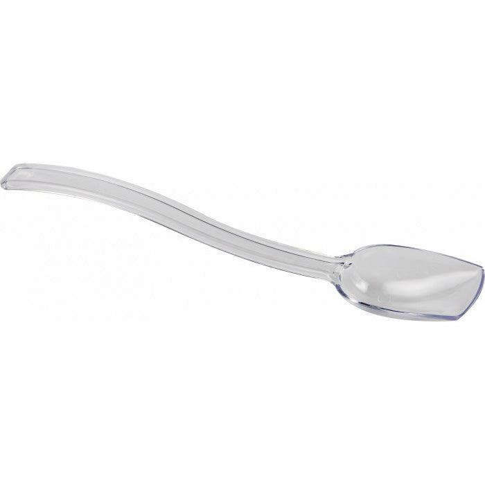 Nella 10" Clear Polycarbonate Buffet Spoon - Nella Online