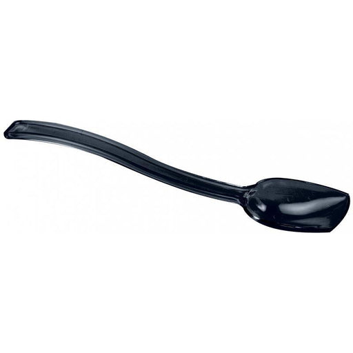 Nella 10" Black Polycarbonate Buffet Spoon - Nella Online