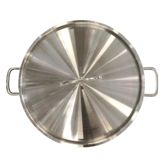 Nella 15 Qt. Stainless Steel Brazier with Cover - 80427