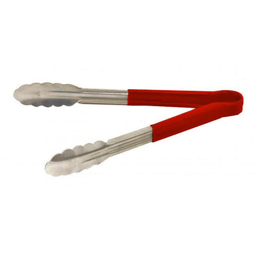 Nella 12" Heavy-Duty Utility Tongs with Red Handle - 80546 - Nella Online