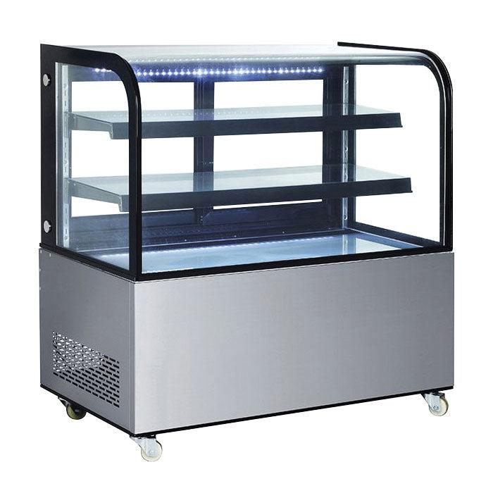 New Air NDC-014-CG 48" Curved Glass Refrigerated Display Case
