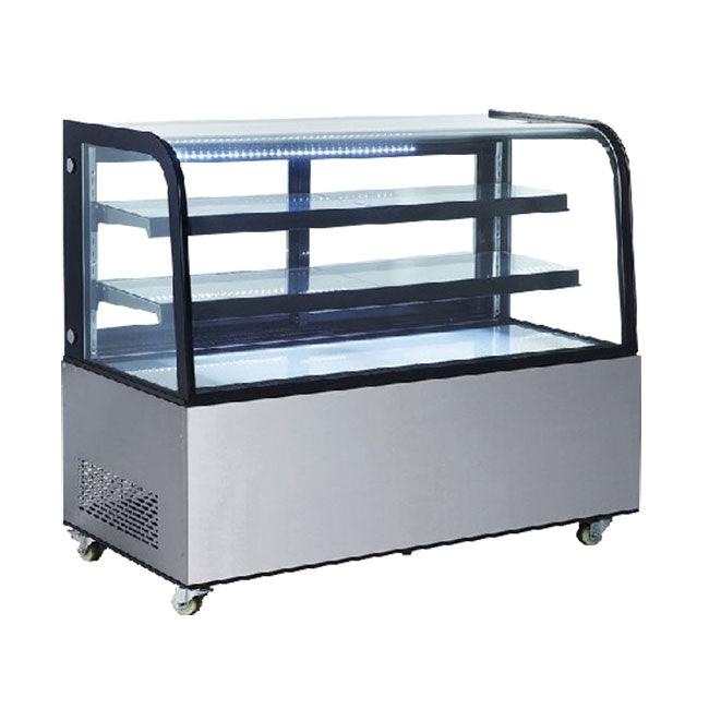 New Air NDC-017-CG 60" Curved Glass Refrigerated Display Case