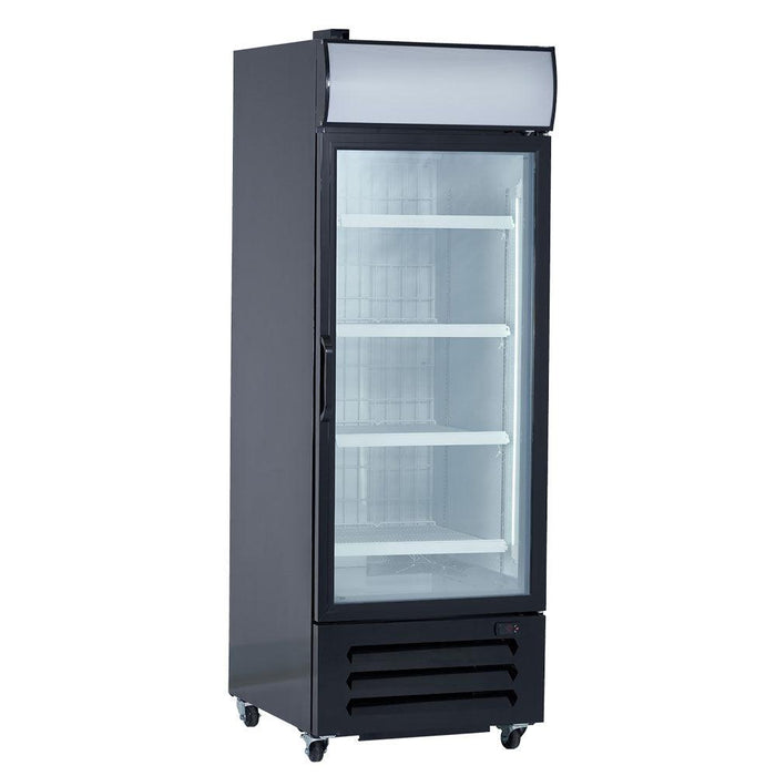 New Air NGF-054-H 27" Single Glass Door Merchandising Freezer