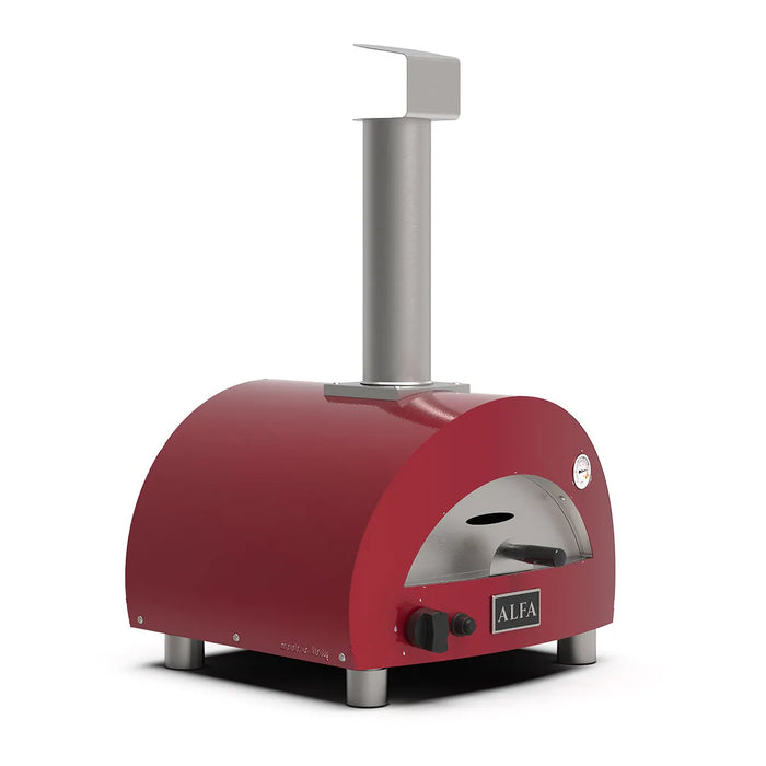 Alfa Moderno Liquid Propane Red Portable Pizza Oven - FXMD-PT-GROA-U